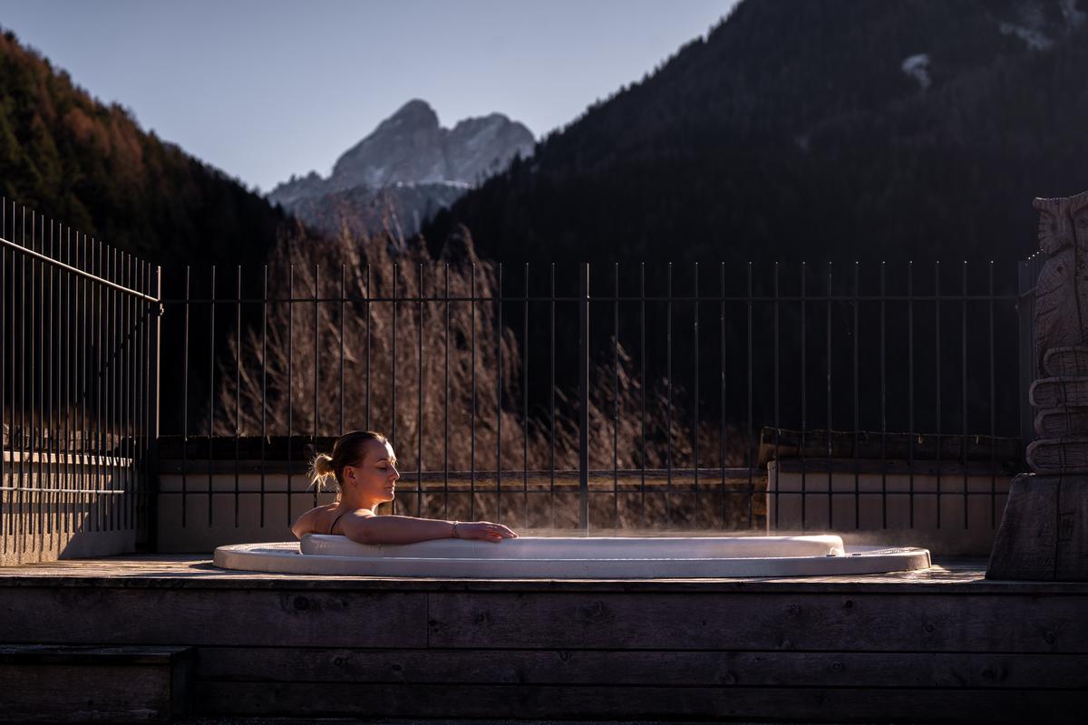 Spa Jacuzzi Rooftop Dolomites